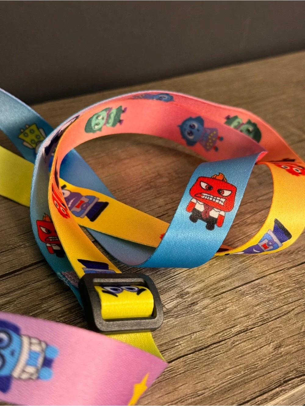 All 9 Inside Out 2 emotions characters as crossbody coin bags
